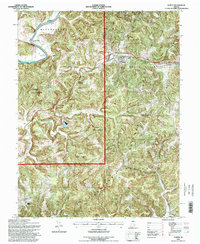 Huron 1993 topographic map thumbnail