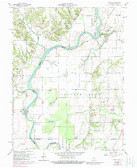 Hutton 1964 topographic map thumbnail