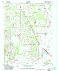 Jonesville 1962 topographic map thumbnail