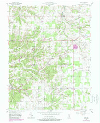 Kent 1956 topographic map thumbnail