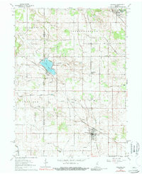 Kewanna 1962 topographic map thumbnail