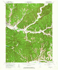 Nashville 1961 topographic map thumbnail