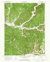 Nashville 1961 topographic map thumbnail