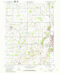 New Castle West 1960 topographic map thumbnail