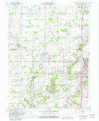 New Castle West 1960 topographic map thumbnail