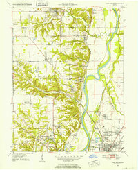 New Goshen 1950 topographic map thumbnail