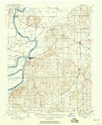New Harmony 1938 topographic map thumbnail