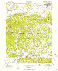 Morgantown 1948 topographic map thumbnail