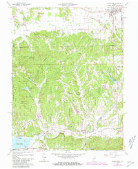 Morgantown 1961 topographic map thumbnail