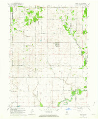 Mount Ayr 1961 topographic map thumbnail
