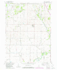 Mount Ayr 1961 topographic map thumbnail