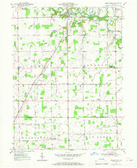Mount Etna 1950 topographic map thumbnail
