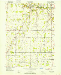 Mount Etna 1951 topographic map thumbnail