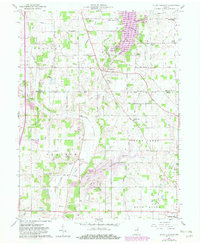 Mount Pleasant 1960 topographic map thumbnail