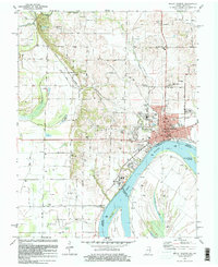 Mount Vernon 1981 topographic map thumbnail