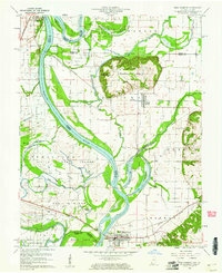New Harmony 1959 topographic map thumbnail