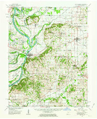 New Harmony 1959 topographic map thumbnail