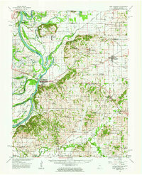 New Harmony 1959 topographic map thumbnail