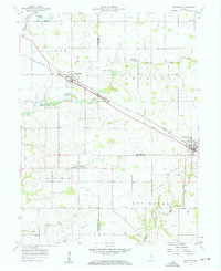 New Ross 1957 topographic map preview
