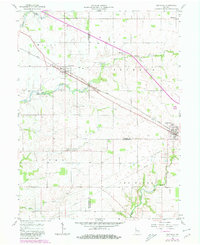 New Ross 1957 topographic map preview