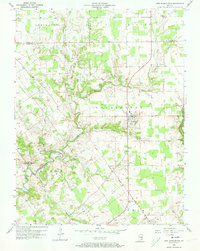 New Washington 1956 topographic map thumbnail