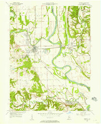 Newport 1955 topographic map thumbnail