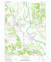 Newport 1964 topographic map thumbnail