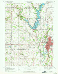Noblesville 1969 topographic map thumbnail