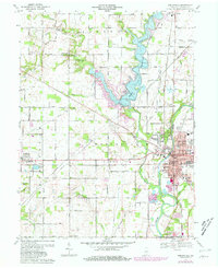 Noblesville 1969 topographic map thumbnail
