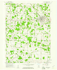 North Judson 1959 topographic map thumbnail