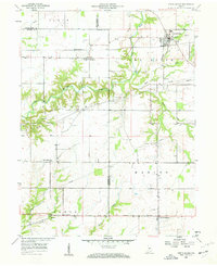 North Salem 1958 topographic map thumbnail
