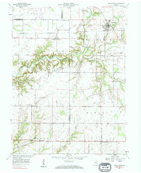 North Salem 1958 topographic map thumbnail