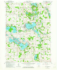 North Webster 1962 topographic map thumbnail