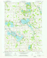North Webster 1962 topographic map thumbnail