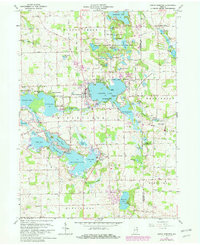 North Webster 1962 topographic map thumbnail