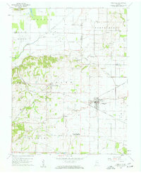 Poseyville 1959 topographic map thumbnail
