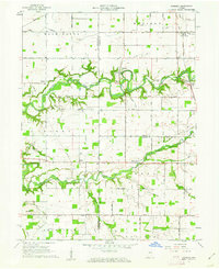 Pyrmont 1961 topographic map thumbnail