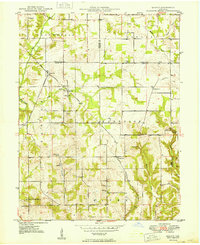 Quincy 1949 topographic map thumbnail