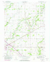 Rays Crossing 1956 topographic map thumbnail