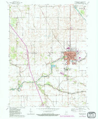 Rensselaer 1962 topographic map thumbnail