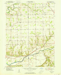 Richvalley 1951 topographic map thumbnail
