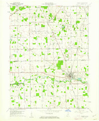 Ridgeville 1960 topographic map thumbnail