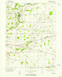 Riverwood 1953 topographic map thumbnail