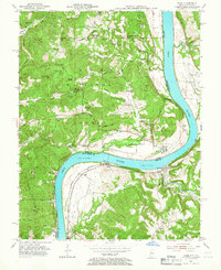 Rome 1953 topographic map preview