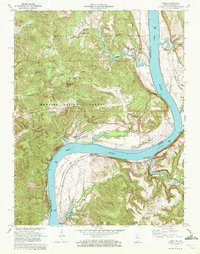 Rome 1970 topographic map preview