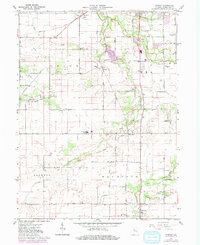 Romney 1961 topographic map preview