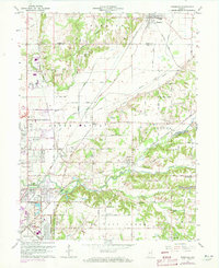 Rosedale 1962 topographic map thumbnail