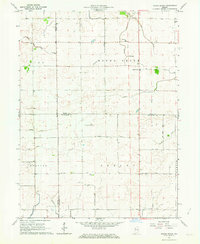 Round Grove 1962 topographic map thumbnail