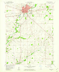 Rushville 1959 topographic map thumbnail