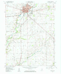 Rushville 1959 topographic map thumbnail